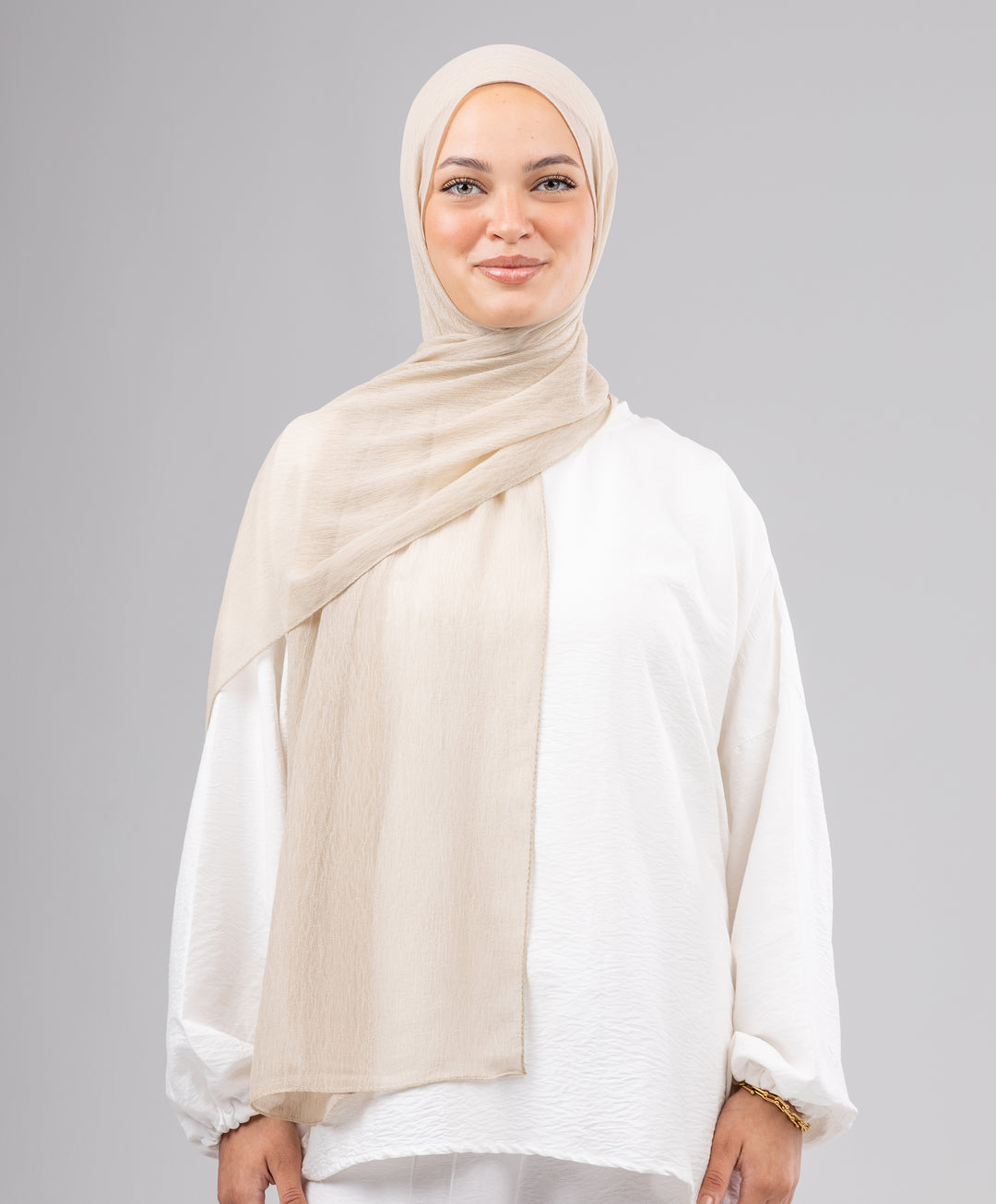 Ruffle Chiffon Scarf