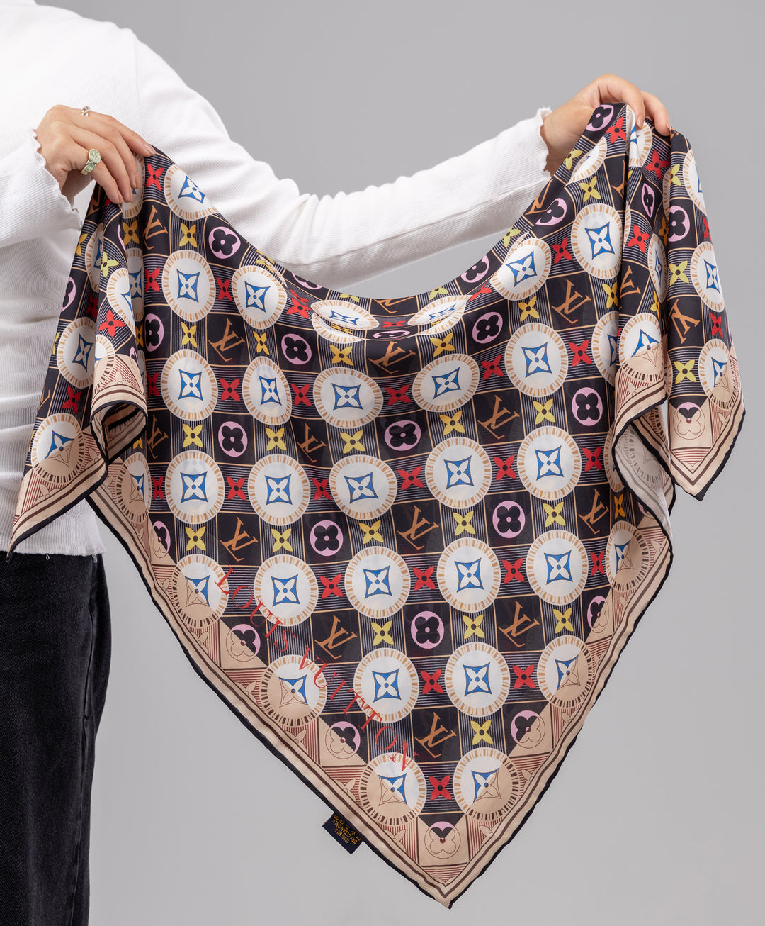 Luxury Silk Square Scarf