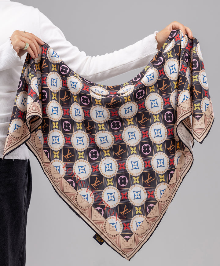 Luxury Silk Square Scarf