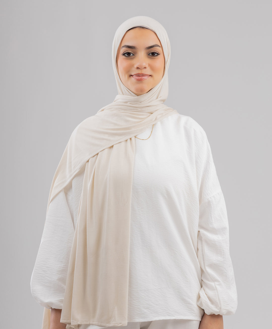 Plain Cotton Lycra Scarf