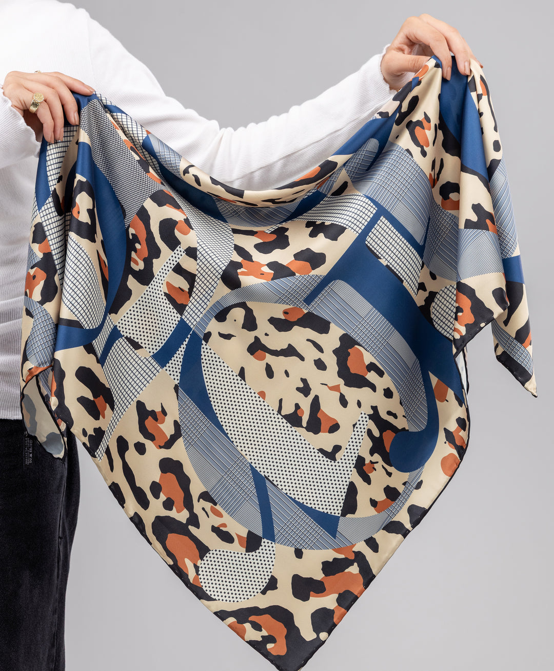Luxury Silk Square Scarf