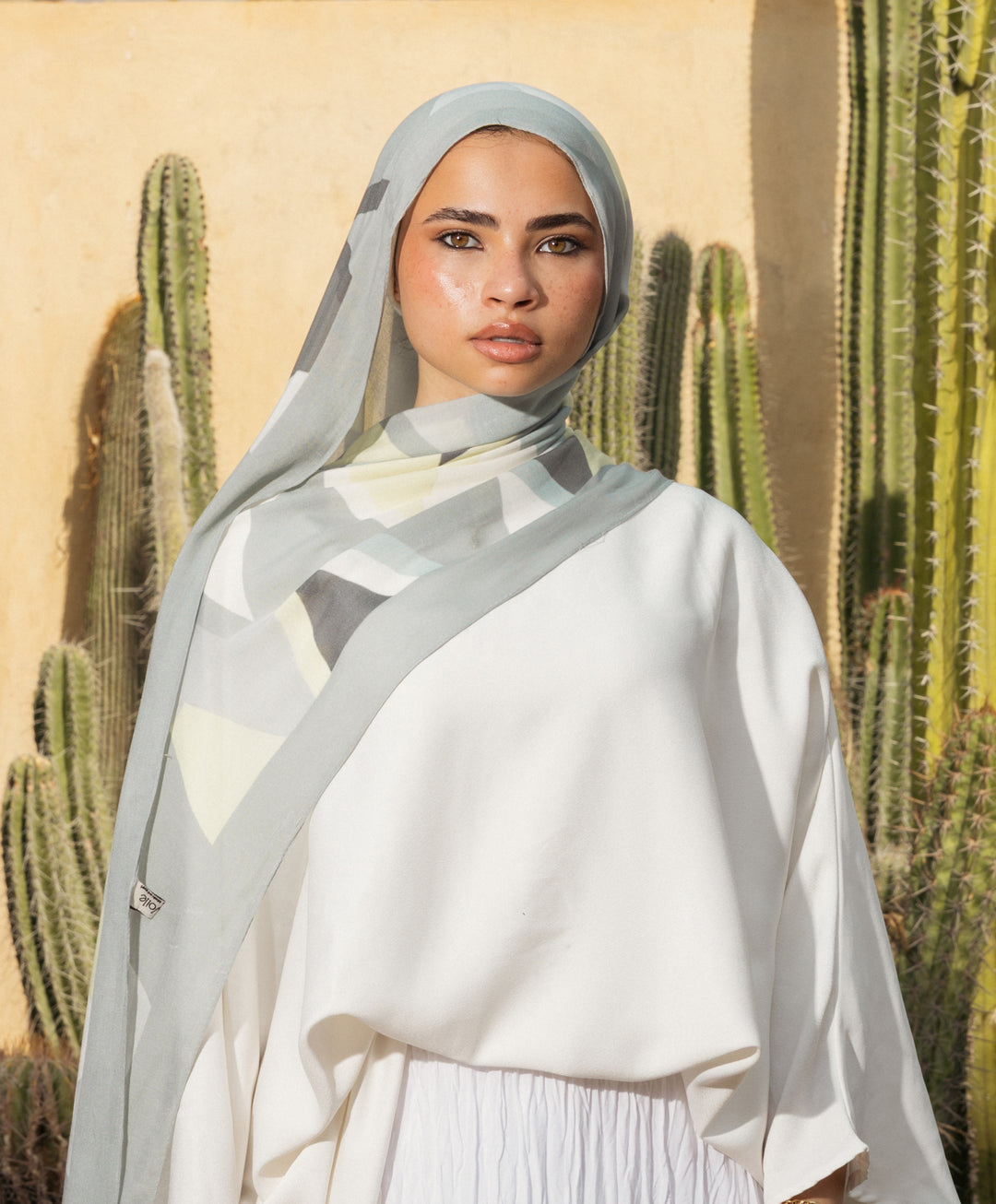 Urban Mosaic Modal Scarf