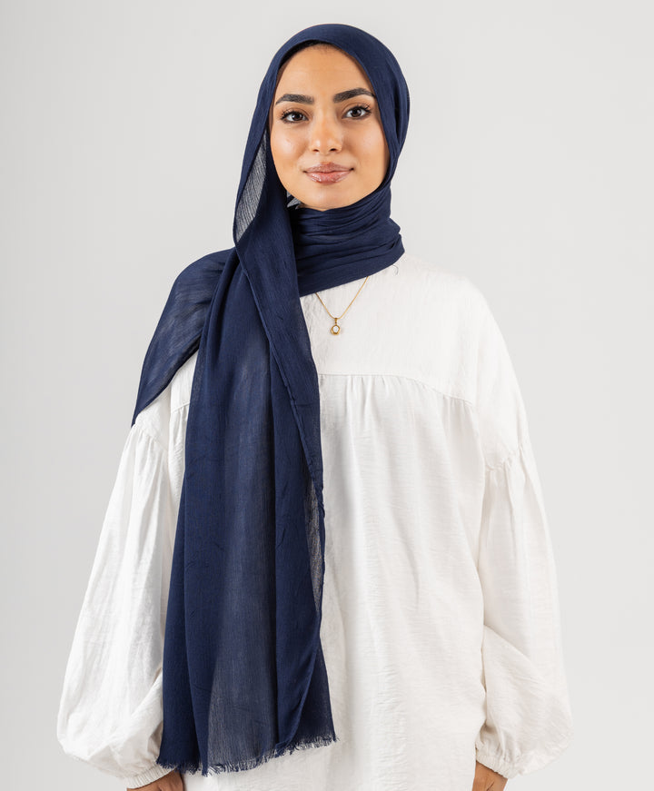 Cotton Crinkle Scarf