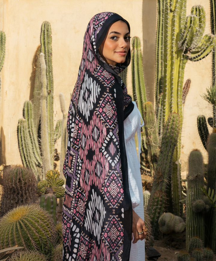 Twilight Weave Modal Scarf