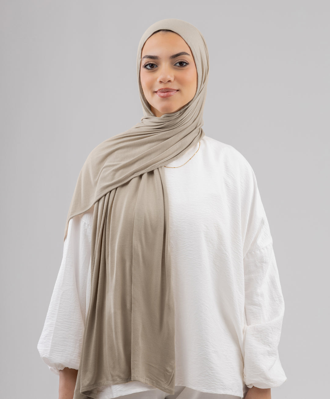 Plain Cotton Lycra Scarf