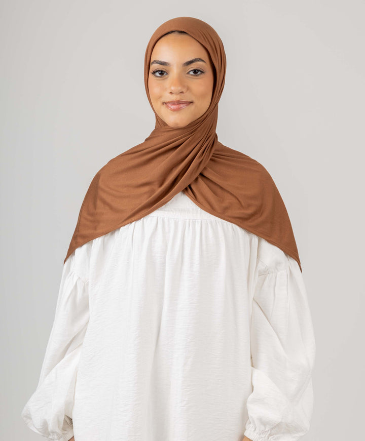 Plain Cotton Lycra Scarf