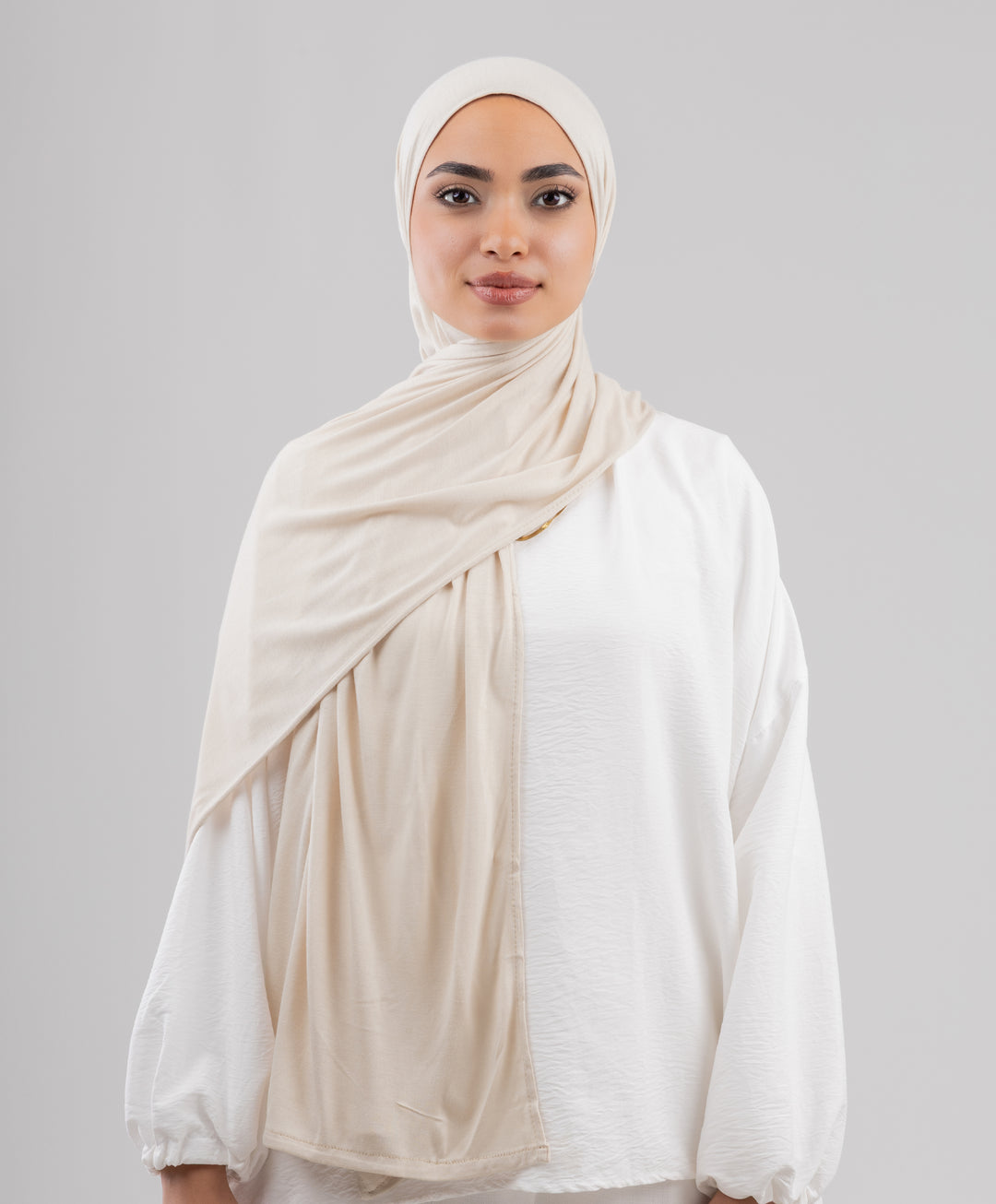 Plain Cotton Lycra Scarf