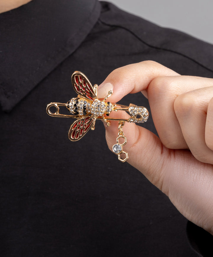 Buzzy Brooch