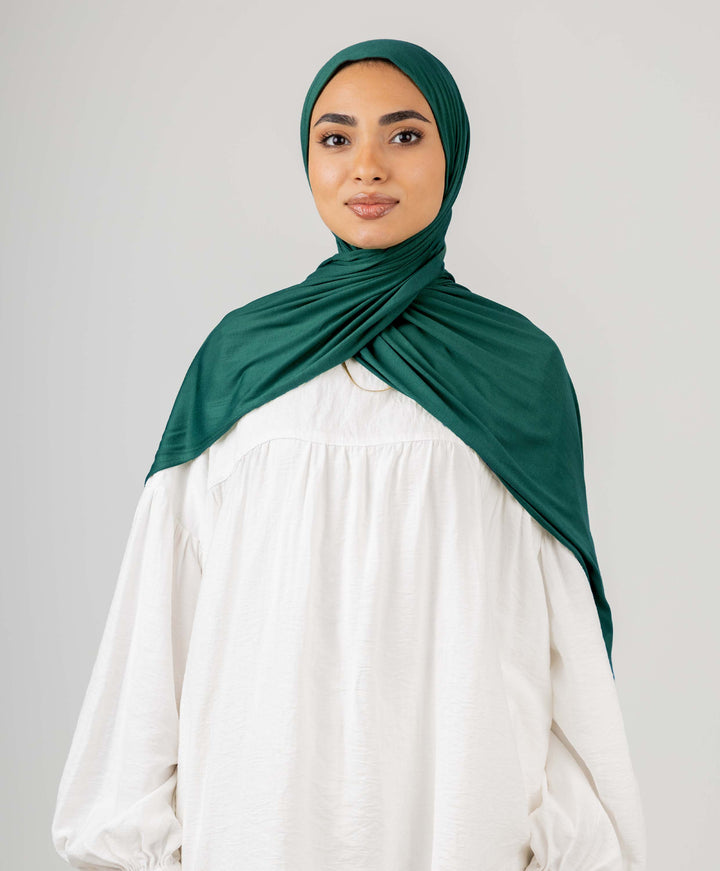 Plain Cotton Lycra Scarf