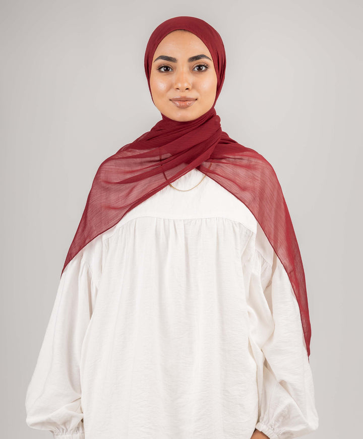 Chiffon Crinkle Scarf