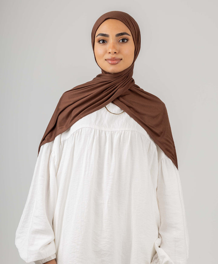 Plain Cotton Lycra Scarf