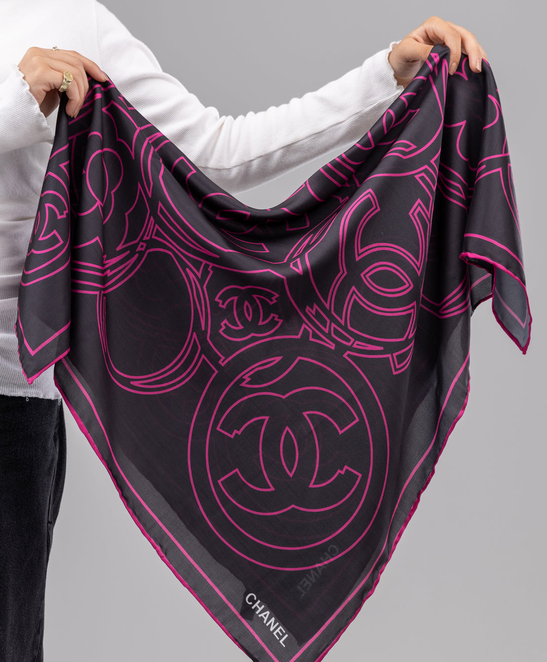 Luxury Silk Square Scarf