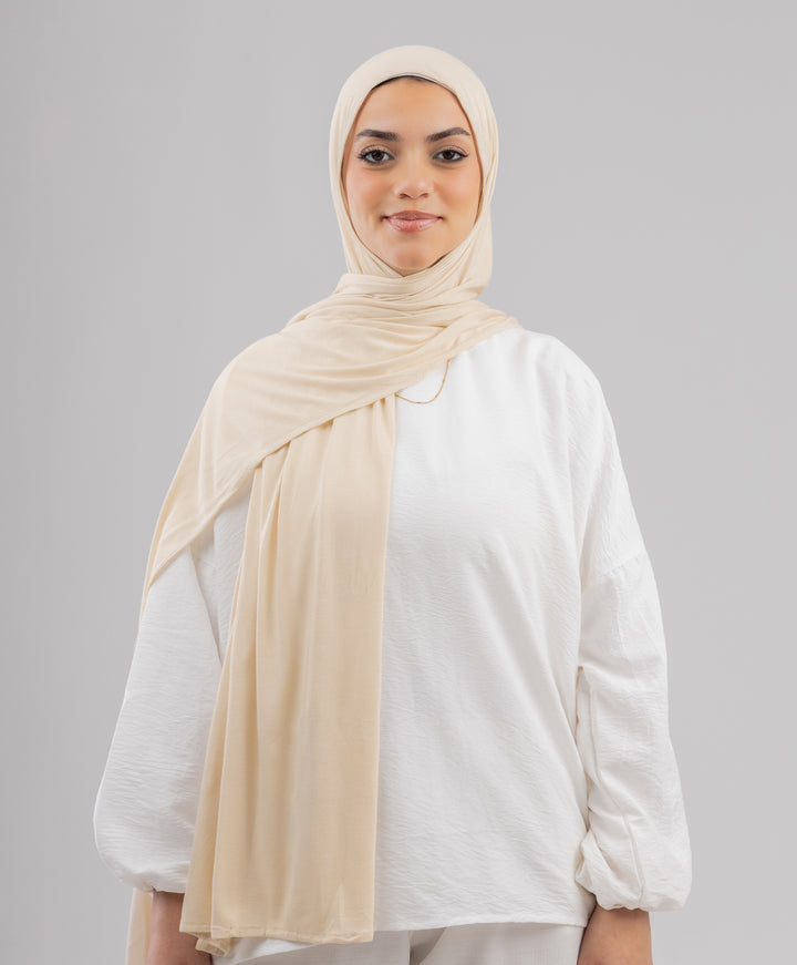 Plain Cotton Lycra Scarf