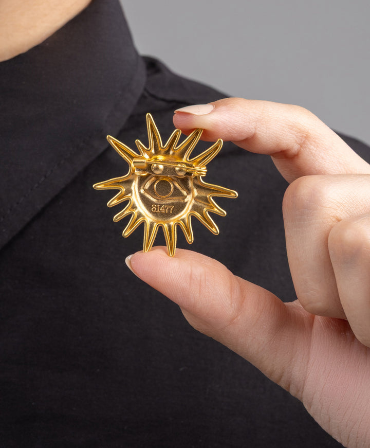 Iris Brooch