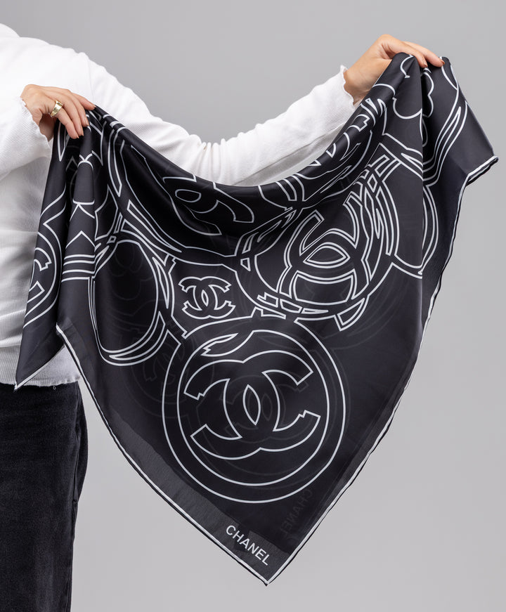 Luxury Silk Square Scarf