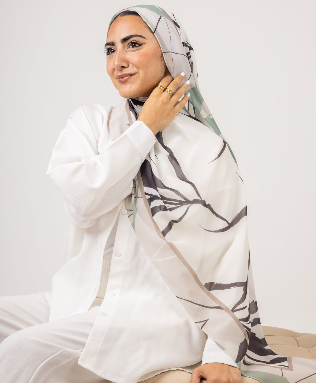 Whimsical Lines Scarf