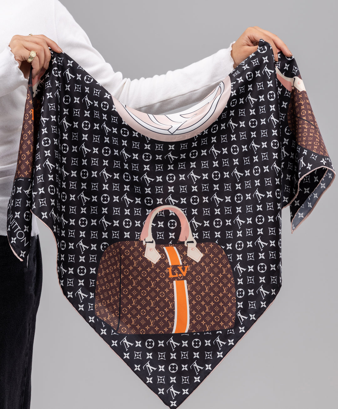 Luxury Silk Square Scarf