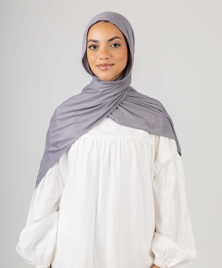 Plain Cotton Lycra Scarf
