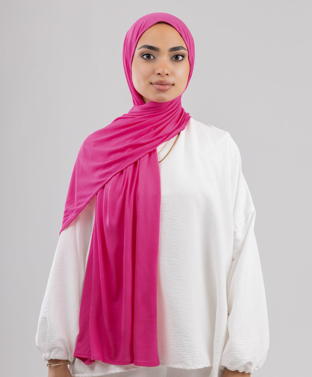 Plain Cotton Lycra Scarf