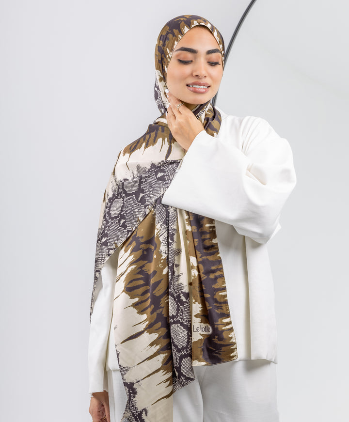 Desert Dawn Silk Scarf