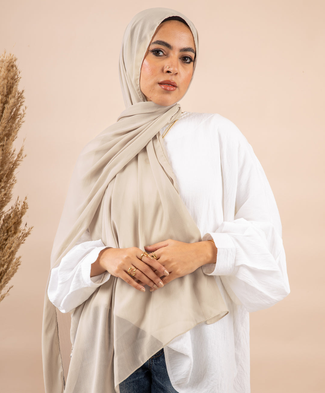 Chiffon Crinkle Scarf