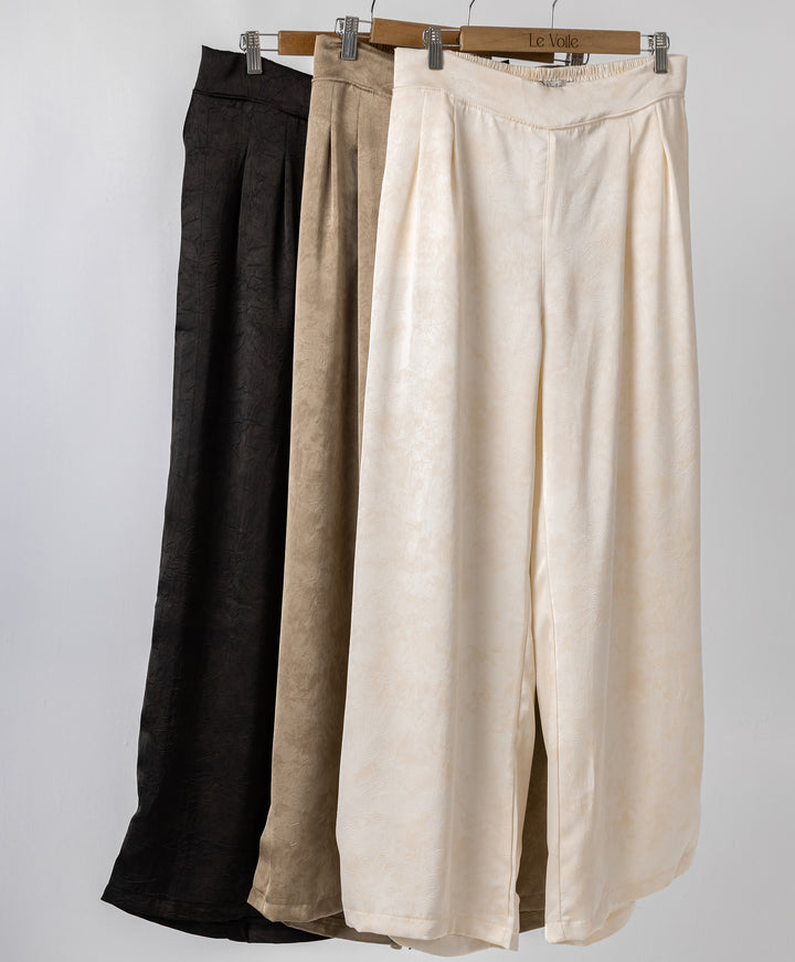 Glossy Satin Pants