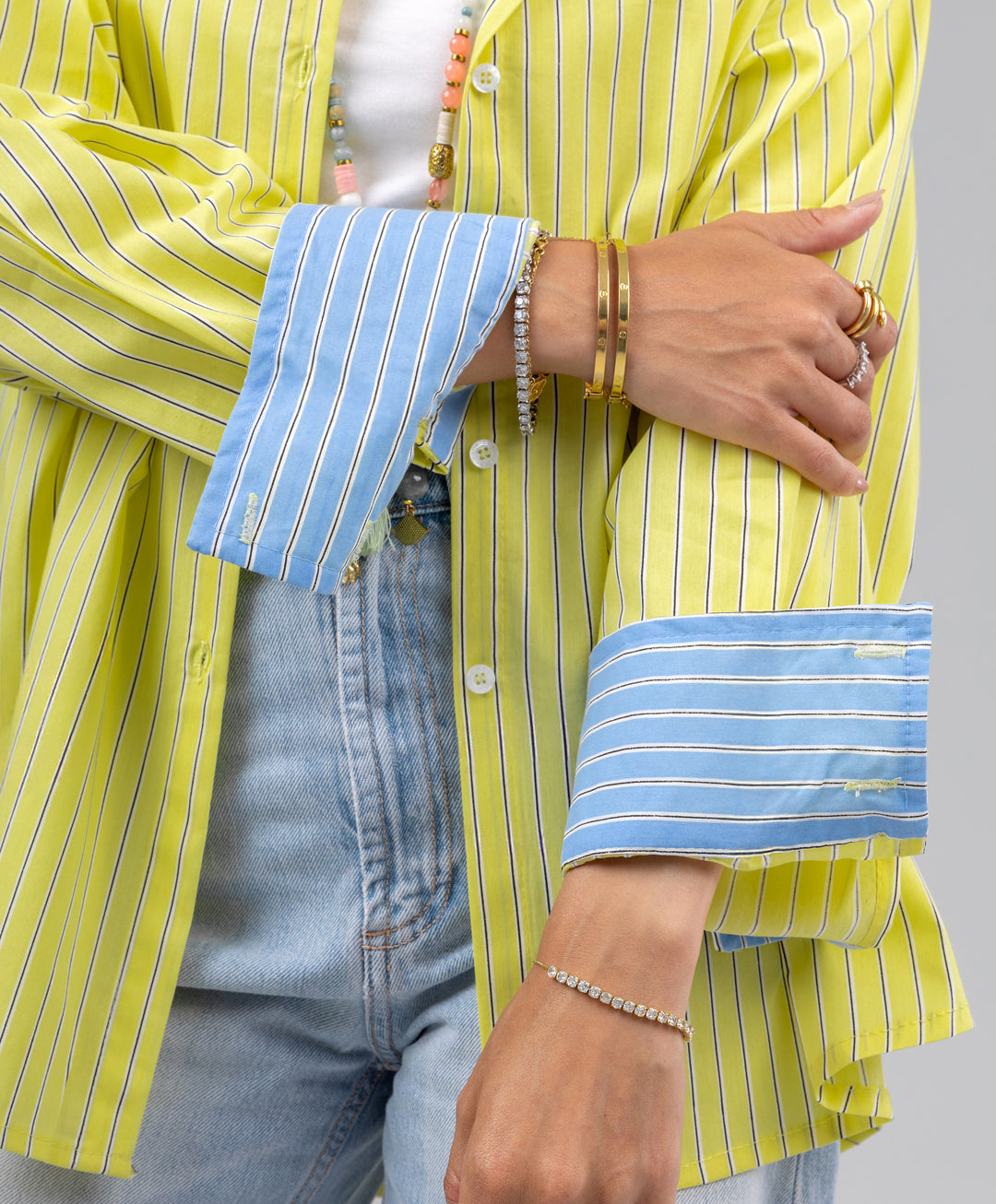 Stripe Poplin Shirt