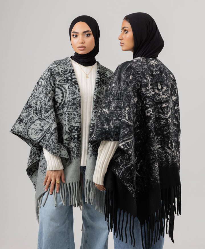 Paisley Winter Cape