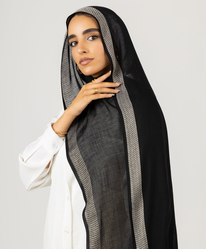 Midnight Weave Scarf