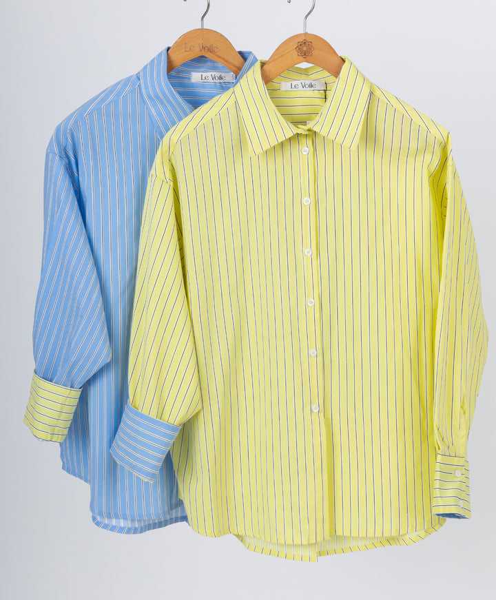 Stripe Poplin Shirt