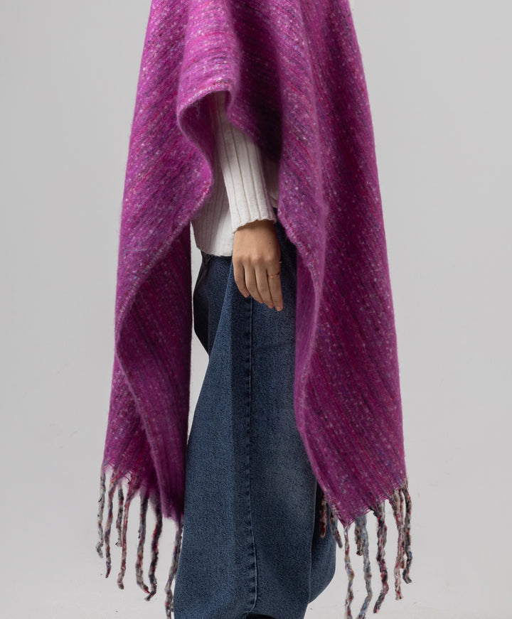 Boho Winter Shawl