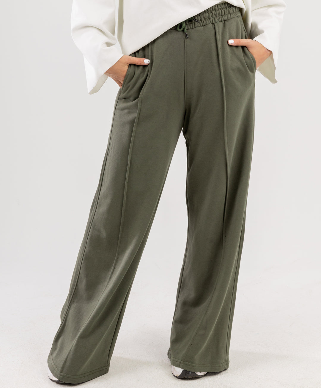 Wide Leg Basic Pants