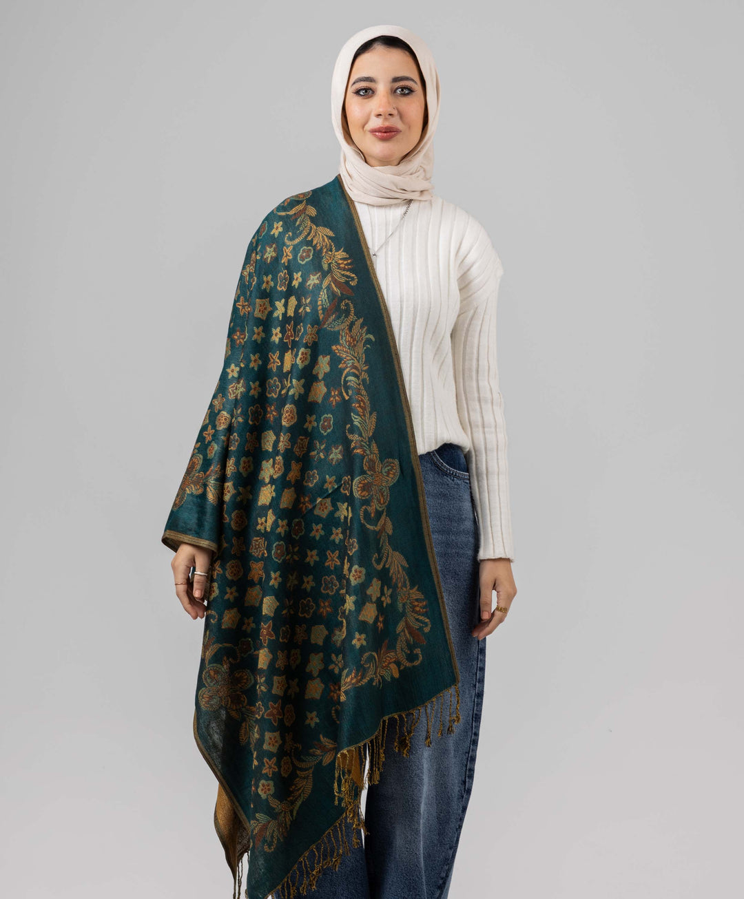 Starflower Winter Shawl