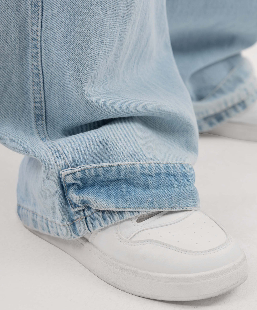 Split Denim Pants