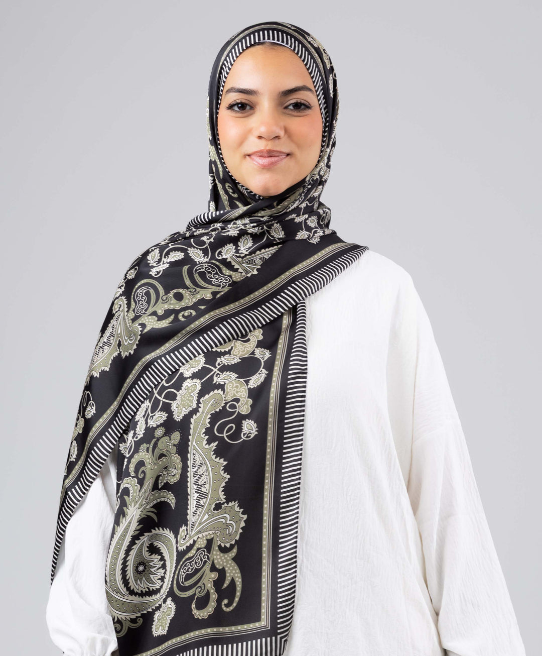 Boho Luxury Silk Scarf