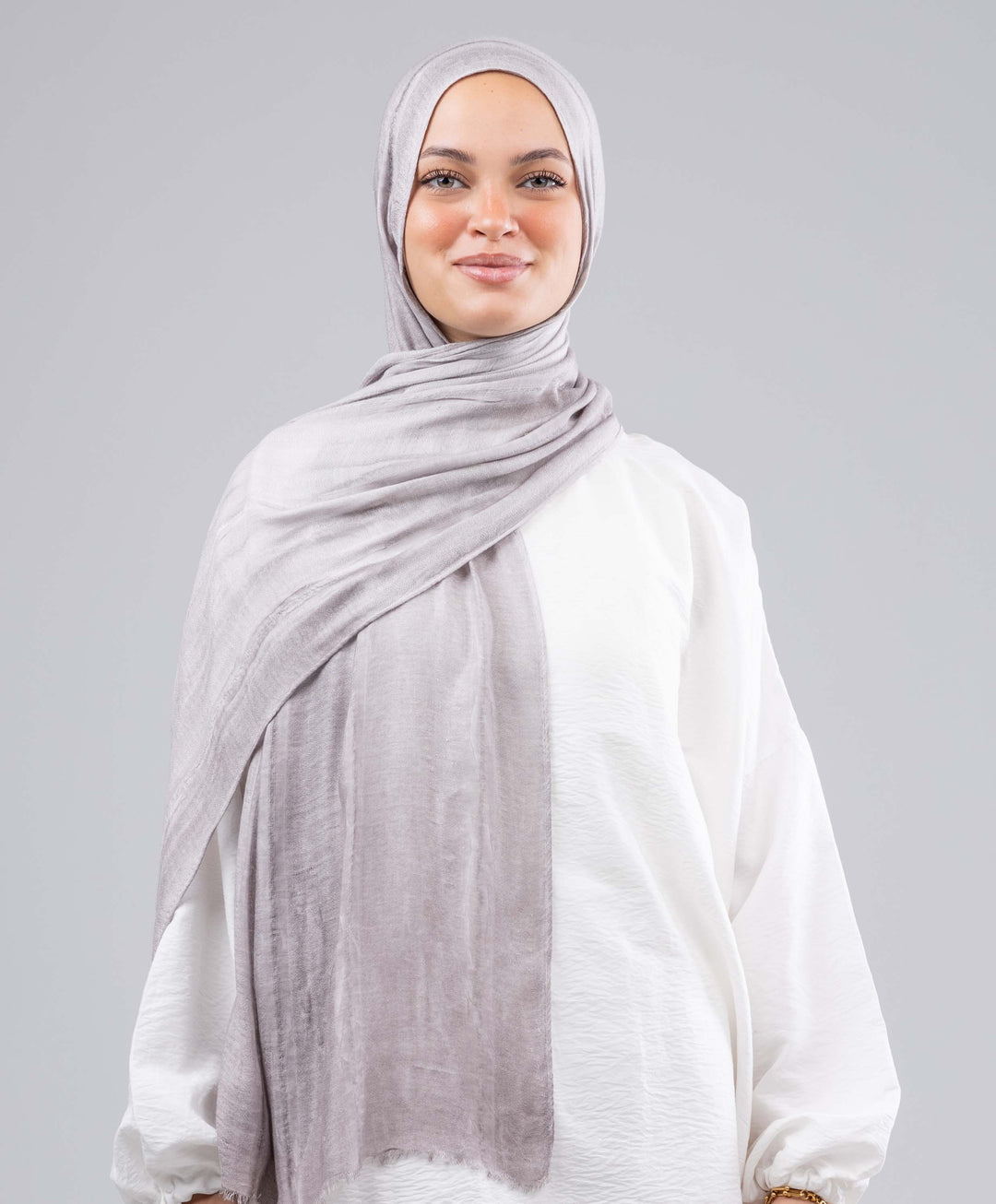Lined Marble Cotton Scarf