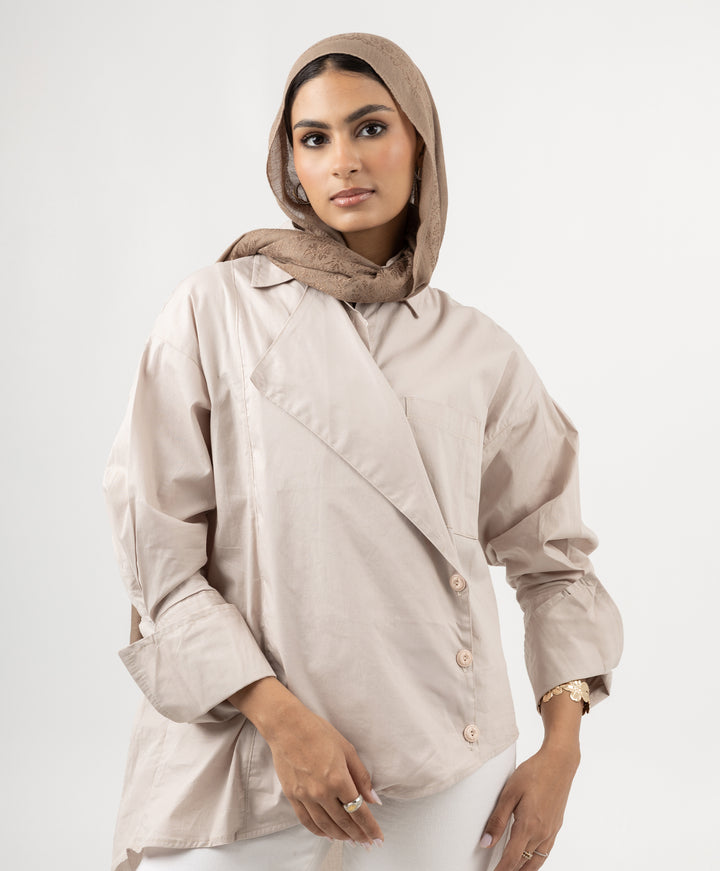Blazer Poplin Shirt