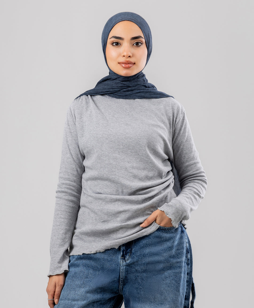 Draped Cotton Shirt
