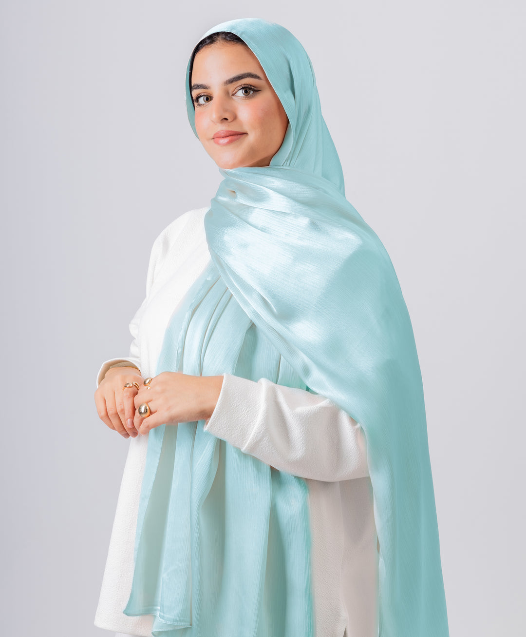 Silk Crinkle Scarf