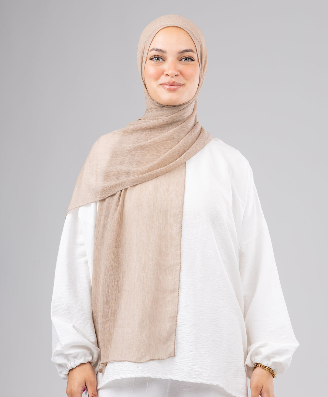 Ruffle Chiffon Scarf