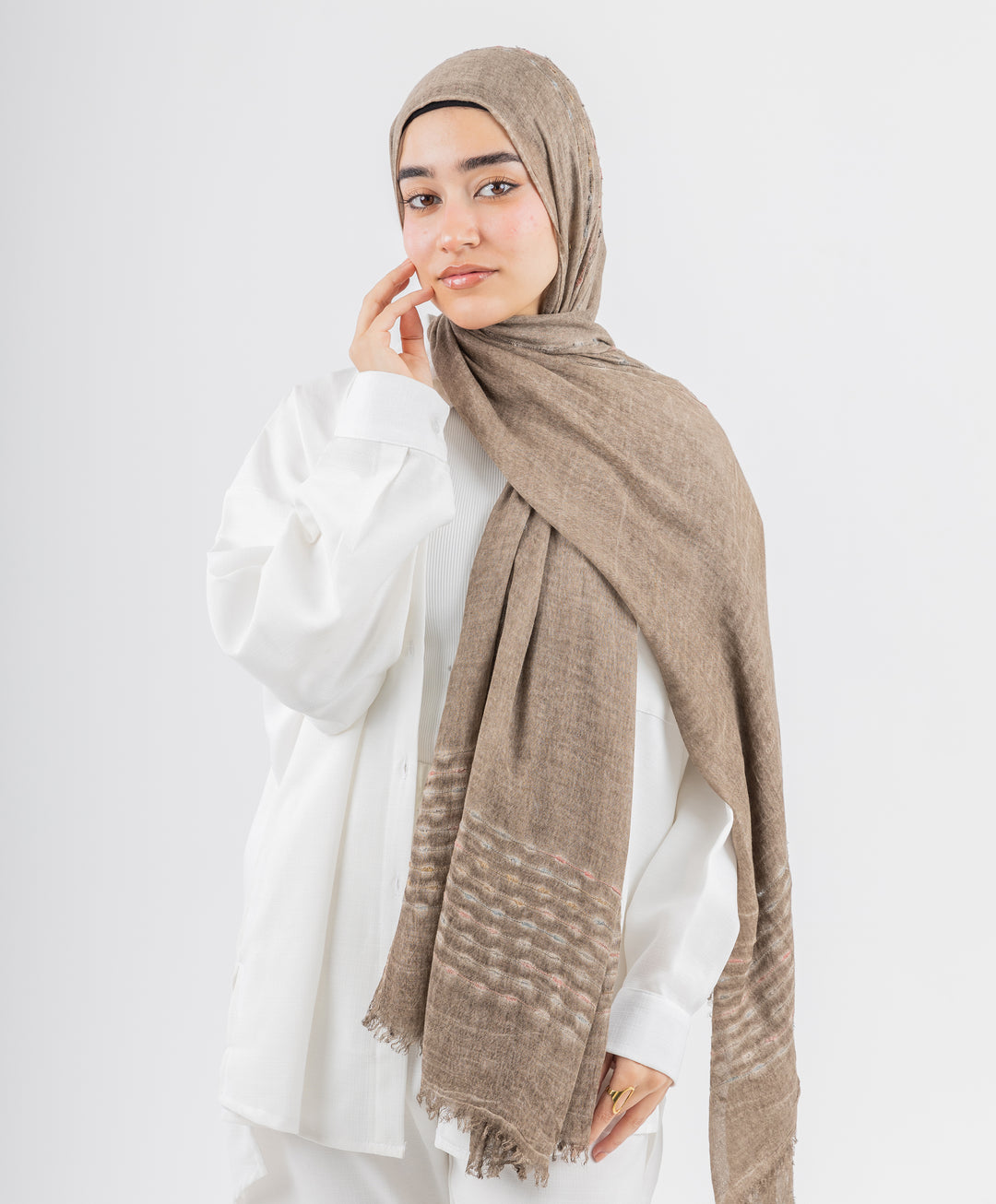 Combo Linen Scarf