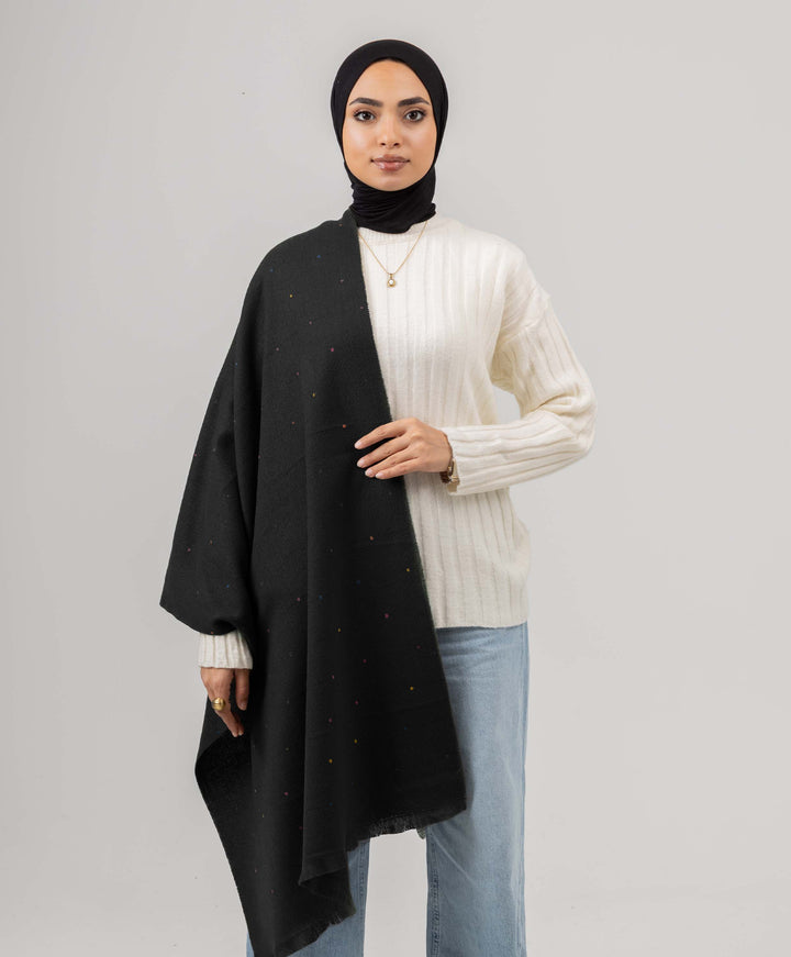 Dots Winter Shawl