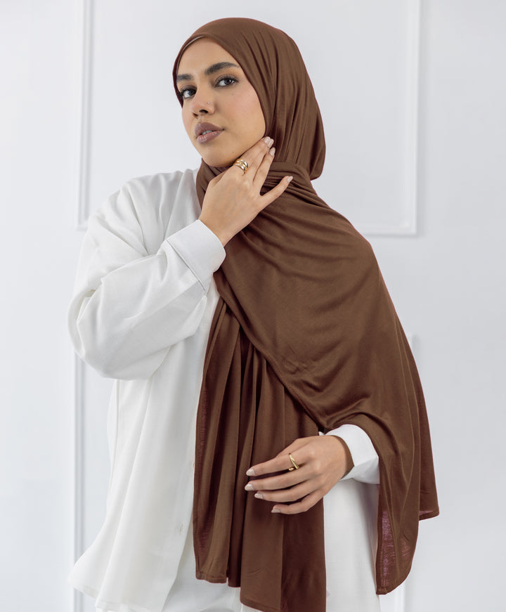 Plain Cotton Lycra Scarf
