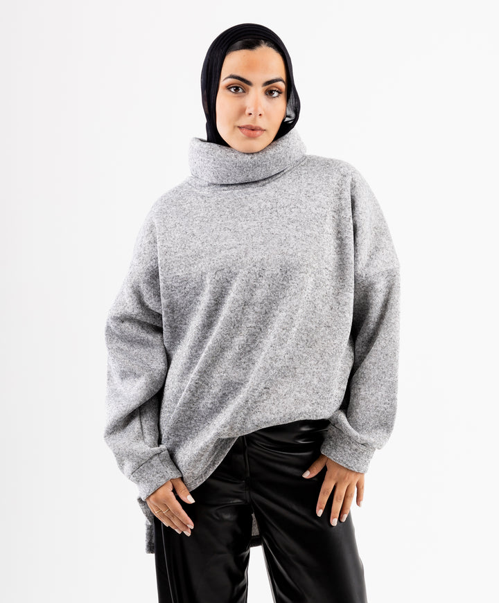 High Neck Pullover