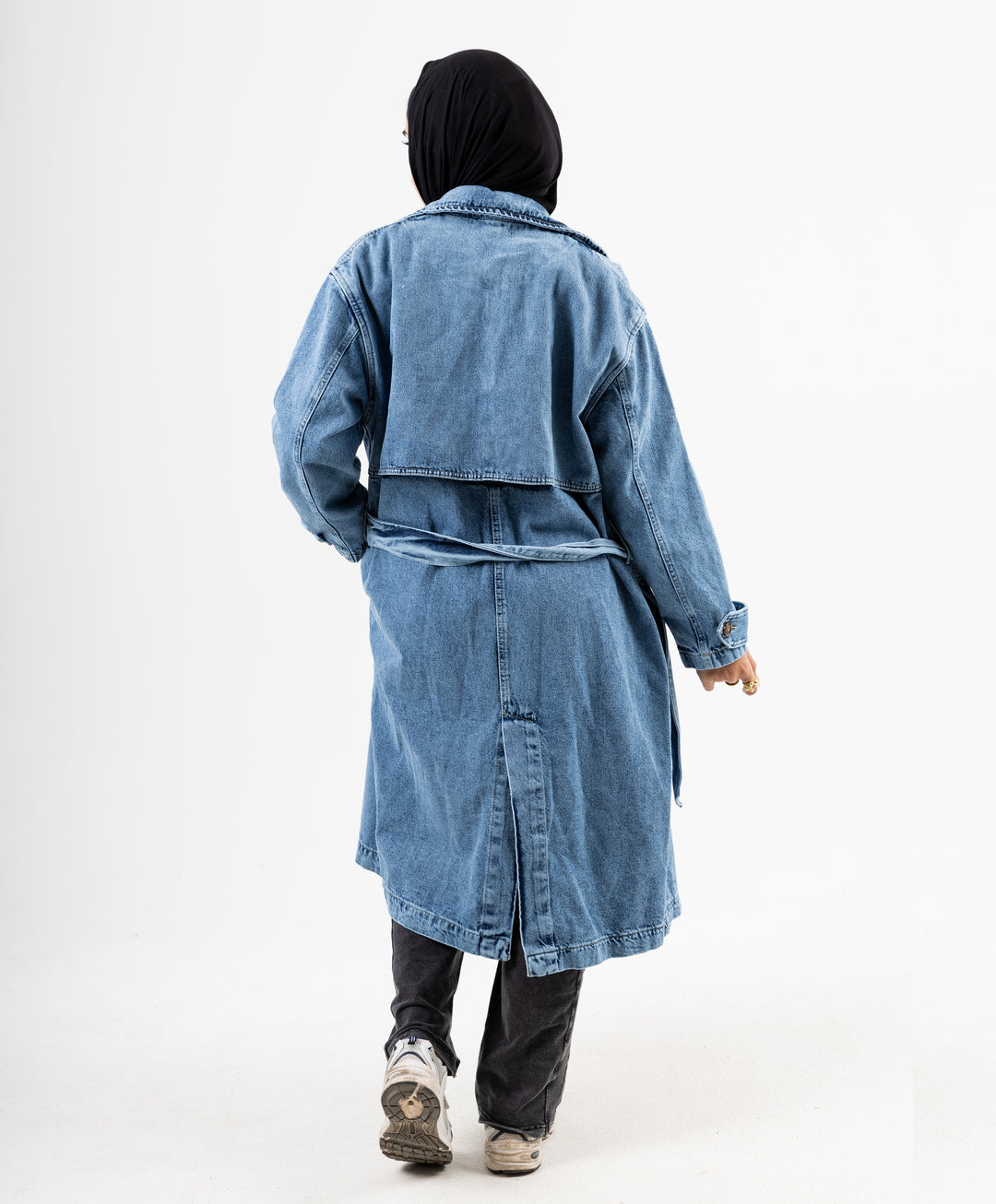 Denim Trench Coat