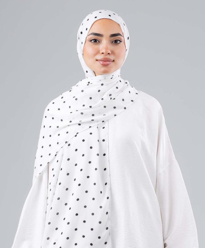 Polka Dots Modal Scarf