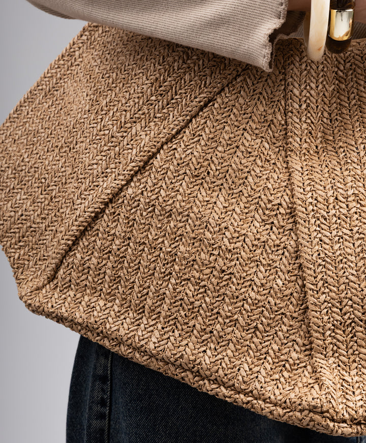Raffia Beach Bag