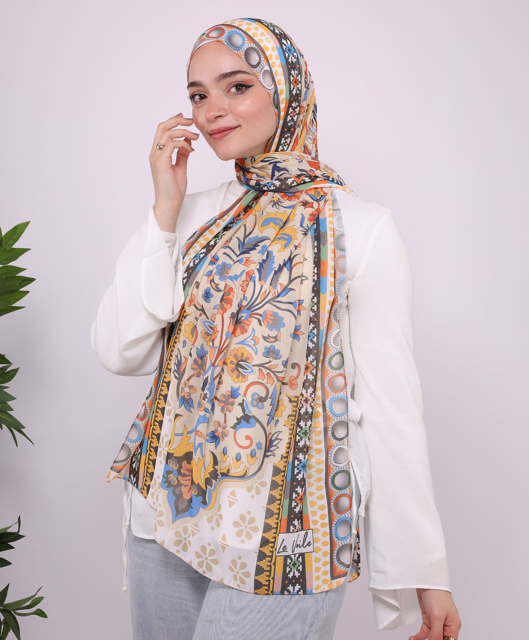 Richy Chiffon Scarf