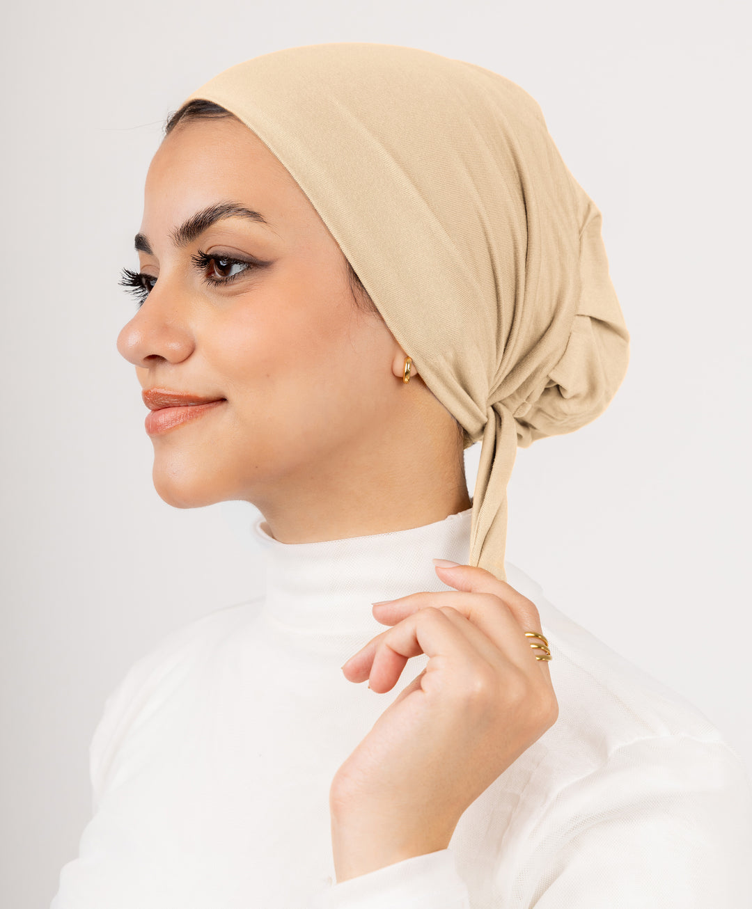 No Thread Underscarf with Tie-Back