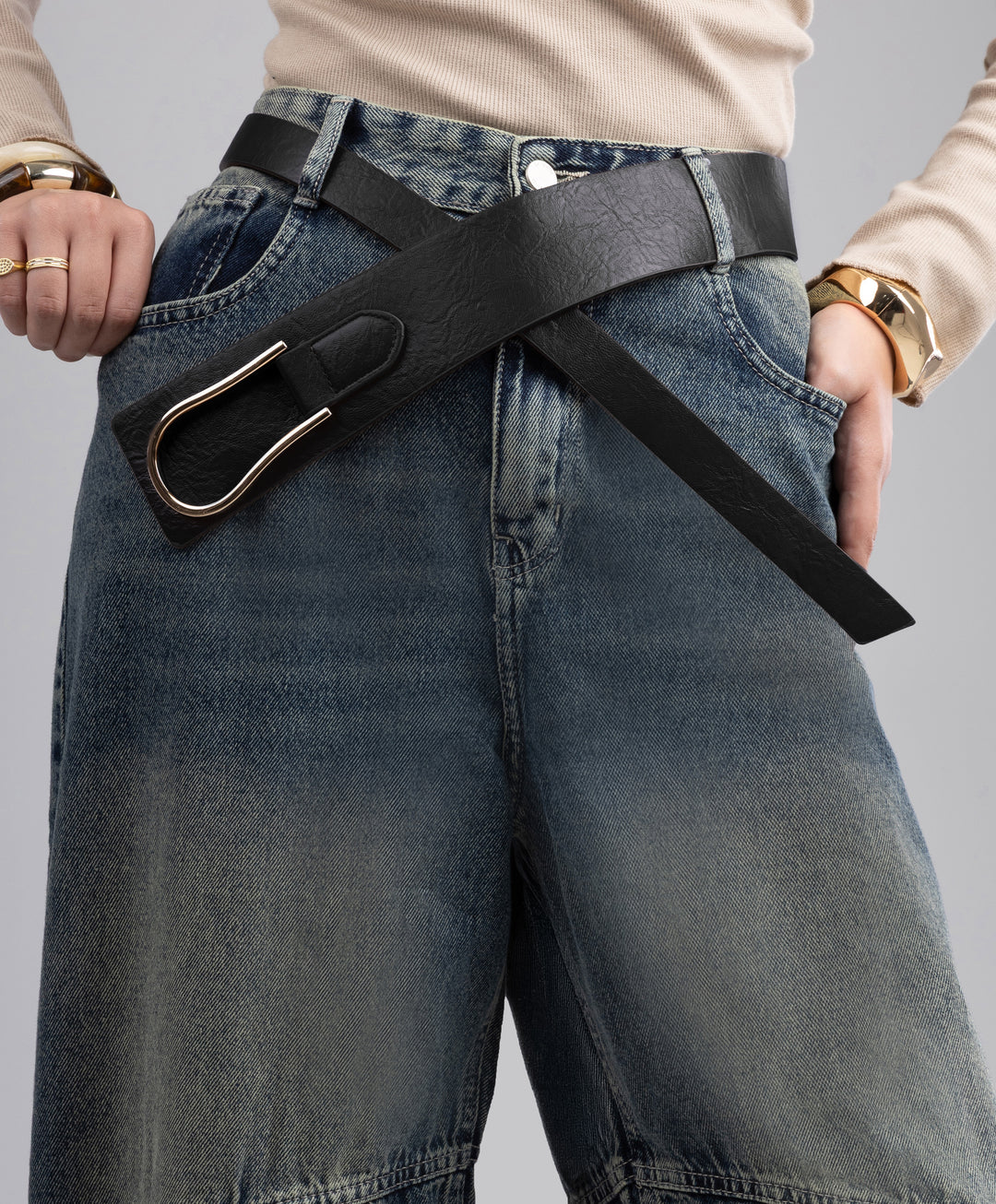 Plain Leather Belt